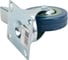 Колесо серая резина поворотное с тормозом SCGB93 75 мм MFK-TORG 3054075 4