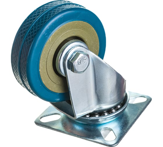 Колесо серая резина поворотное SCG25 50 мм MFK-TORG 3053050