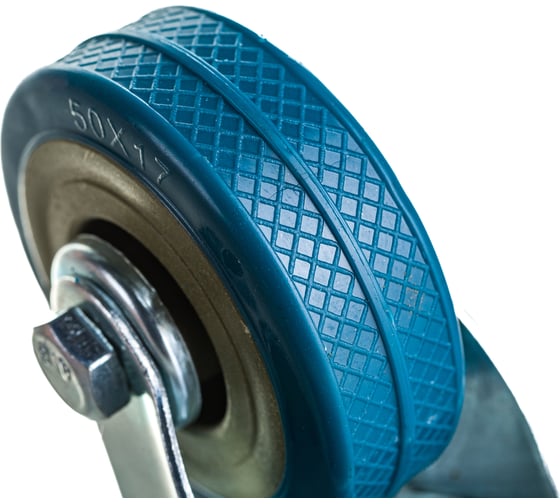 Колесо серая резина поворотное SCG25 50 мм MFK-TORG 3053050