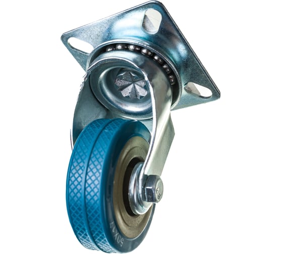 Колесо серая резина поворотное SCG25 50 мм MFK-TORG 3053050