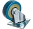 Колесо серая резина поворотное SCG25 50 мм MFK-TORG 3053050 2