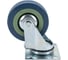Колесо серая резина поворотное SCG93 75 мм MFK-TORG 3053075 1
