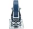 Колесо серая резина поворотное SCG93 75 мм MFK-TORG 3053075 2
