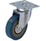Колесо серая резина поворотное SCG55 125 мм MFK-TORG 3053125 1