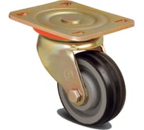 Колесо большегрузное обрезиненное поворотное 200 мм MFK-TORG ED01-VBR-200