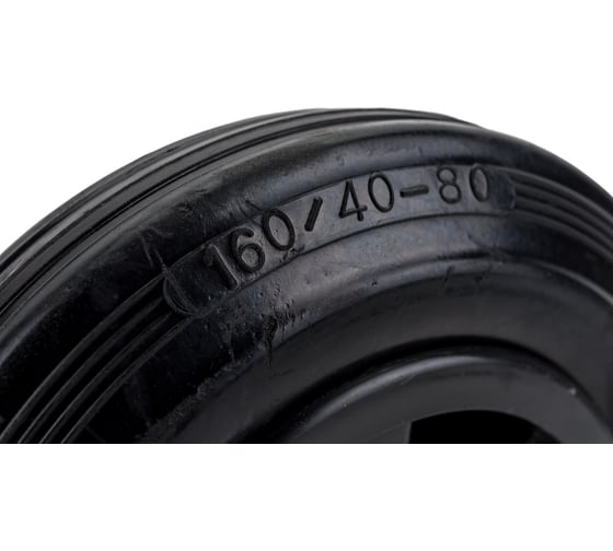 Колесо для мусорных контейнеров поворотное усиленное SC63 160 мм MFK-TORG 4001160-KU