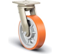 Колесо полиуретановое сверхмощное поворотное 300 мм MFK-TORG EV01-VBP-300