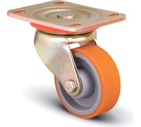 Колесо полиуретановое поворотное 125 мм MFK-TORG ED01-VBP-125