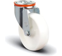 Колесо нейлоновое поворотное под болт М12 80 мм MFK-TORG EM04-ZKZ-80