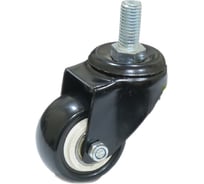 Колесо черная резина болтовое крепление М12 63 мм MFK-TORG 4062063 М12