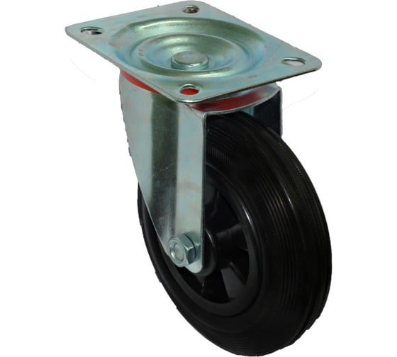 Колесо для мусорных контейнеров поворотное 160 мм SC63 MFK-TORG 4001160-K 1