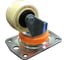 Колесо нейлоновое с нейлоновой пылезащитой CARGO CASTER 57 мм MFK-TORG 2820-02 1