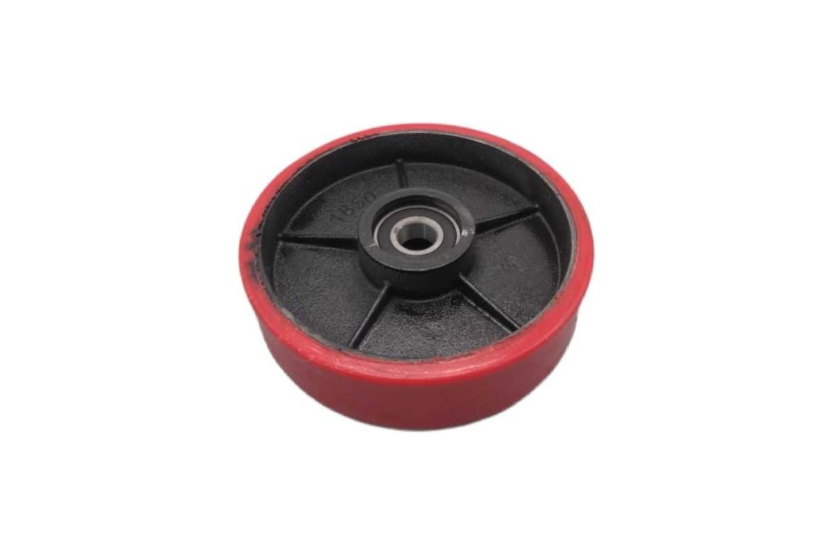 Колесо Ф180, S50 (PVC) с подшипником для гидравлической тележки WILMART ...
