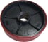 Колесо Ф180, S50 (PVC) без подшипника для гидравлической тележки WILMART 325(180) 1