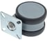 Колесная опора поворотная с панелью крепления D12 TPAA 075 S1 RAL 7001 Inford 00-80263450 4
