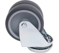 Колесная опора сдвоенная под болт Inford E14 TPPE 075 H with bolt hole
