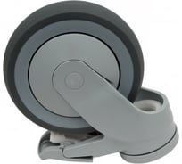 Колесная опора под болт с тормозом Inford D15 XPAJ 125 HB4