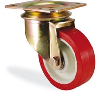 Большегрузная поворотная колесная опора, 100 мм KAMA K-4102-PUR-100