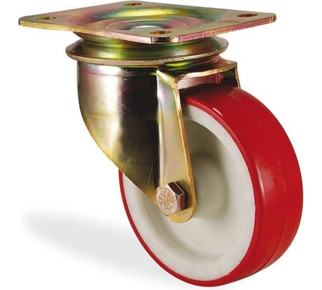 Большегрузная поворотная колесная опора, 55 мм KAMA K-4102-PUB-055