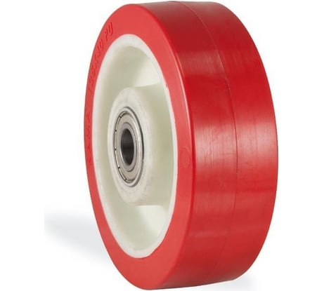 Большегрузное колесо КАМА, 100 мм, посадка на ось 15 мм KAMA 100x35x15-PUR