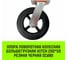 Опора поворотная колесная большегрузная 200x50 мм, резина черная SCd80 HITCH SZ084998 2