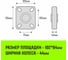 Опора поворотная колесная 200x44 мм, резина черная SC80 HITCH SZ084864 4