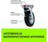 Опора поворотная колесная 200x44 мм, резина черная SC80 HITCH SZ084864 5