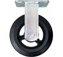 Опора неповоротная колесная большегрузная 200x50 мм, резина черная FCd80 HITCH SZ085002