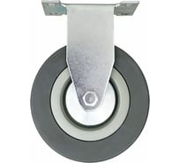 Опора неповоротная колесная 120x26 мм, резина серая FCg54 HITCH SZ084848