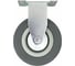Опора неповоротная колесная 120x26 мм, резина серая FCg54 HITCH SZ084848 1
