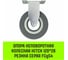 Опора неповоротная колесная 120x26 мм, резина серая FCg54 HITCH SZ084848 2