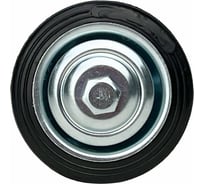 Колесо на ось 75x22 мм, езина черная С92 HITCH SZ084857