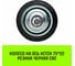 Колесо на ось 75x22 мм, езина черная С92 HITCH SZ084857 2