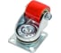 Колесо полиамид поворотное 27 мм Красный MFK-TORG 1123027-RED 4