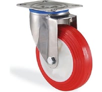 Поворотная колесная опора из нержавеющей стали KAMA K-S-3302-PUB-100
