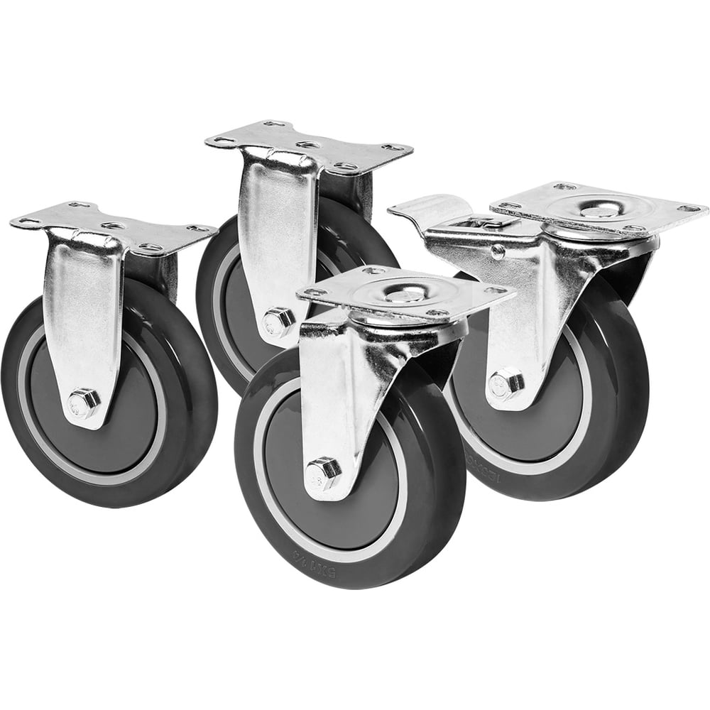 Колёса ПВХ 5х1.25 набор 4 шт Custom PRO NEO Tools 84-087 - выгодная ...