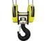 Крюковая подвеска для канатной тали 1 тонна двухрольная OCALIFT ziptec1t1 3