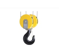 Крюковая подвеска для канатной тали 2 тонны двухрольная OCALIFT ziptec2t4