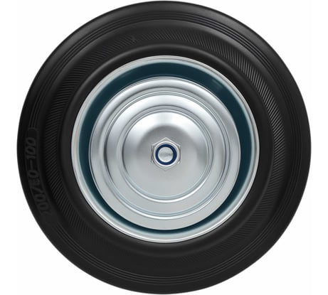 Колесо промышленное без кронштейна 200мм резина/сталь Gigant G-04-09-07