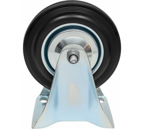 Колесо промышленное неповоротное с подшипником 160мм резина/сталь Gigant G-04-09-29