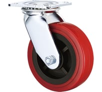 Опора колесная большегрузная поворотная (160 мм; 480 кг; полиуретан) RONEL SCpn 63