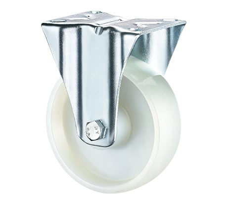 Опора колесная неповоротная (155 мм; 250 кг; нейлон) RONEL FRCn 63