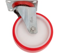 Опора колесная поворотная (125 мм; 160 кг; полиуретан) RONEL SNP 55
