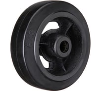 Колесо большегрузное на ось (200 мм; 380 кг; черная резина) Longway D 80