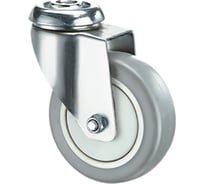 Опора колесная поворотная (100 мм; 100 кг; резьба под болт M12) RONEL TPR 42