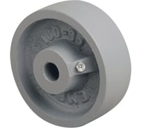 Колесо термостойкое (100 мм; 350 кг; чугун) EMES VKV 100x30