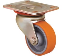 Опора колесная большегрузная поворотная (150 мм; 550 кг; полиуретан) EMES ED01 VBP 150