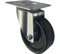 Колесо термостойкое нейлоновое фенольное поворотное 100 мм шариковый подшипник Ronel MFK-TORG RFG100