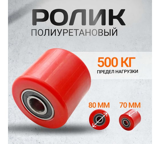 Ролик полиуретановый 8070 RAD 71044786