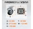 Колесная опора поворотная с тормозом AB 125 RAD 71037265 3